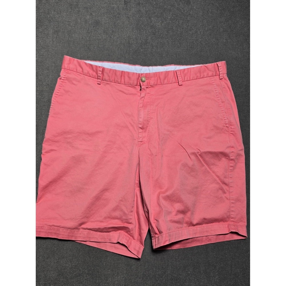 Peter Millar Mens‎ Size 38 Pink Pima Cotton Blend Flat Front Golf Shorts